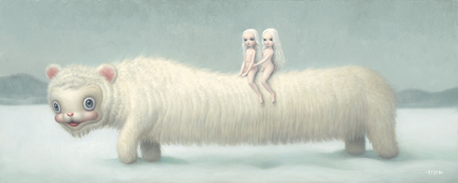 surrealism art by Mark Ryden, illustrations